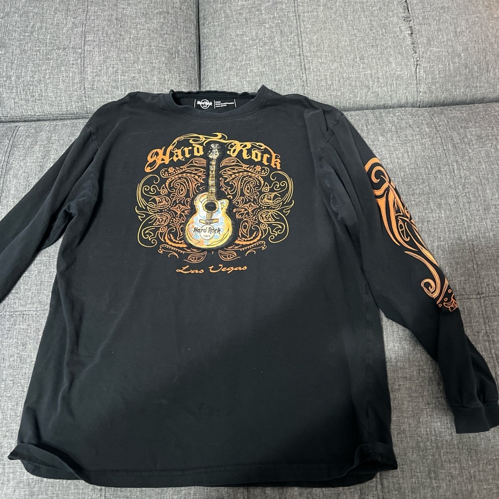 Hard Rock Las Vegas Black Long Sleeve Shirt
